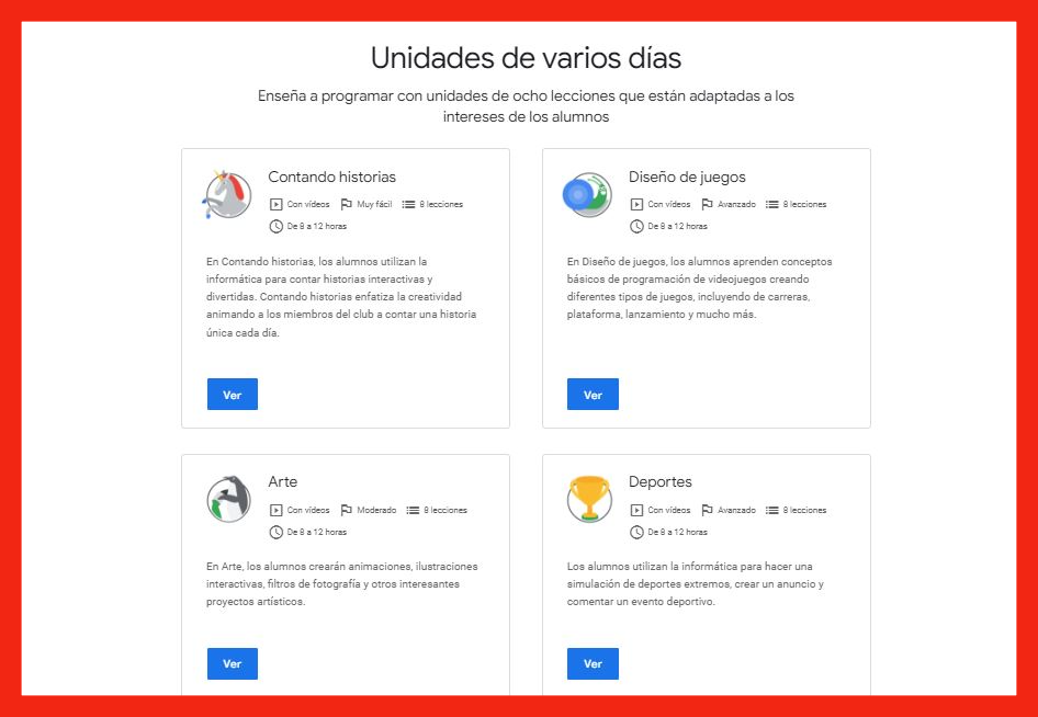 cs first de google en español