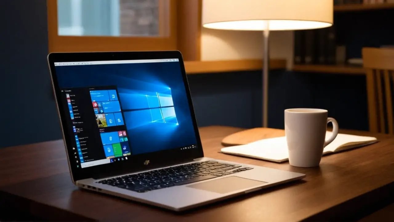 Laptop mostrando Platzi y curso en escritorio
