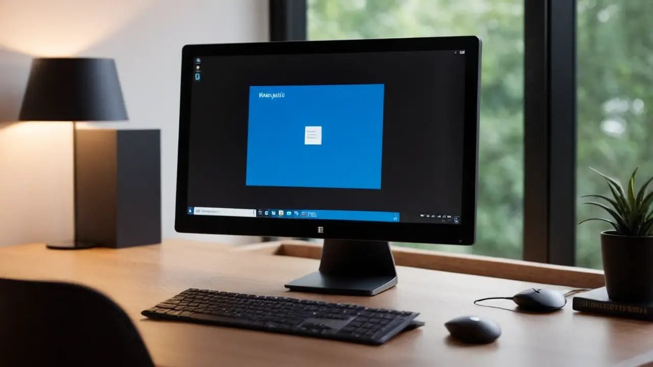 Monitor con código HTML y Java Script