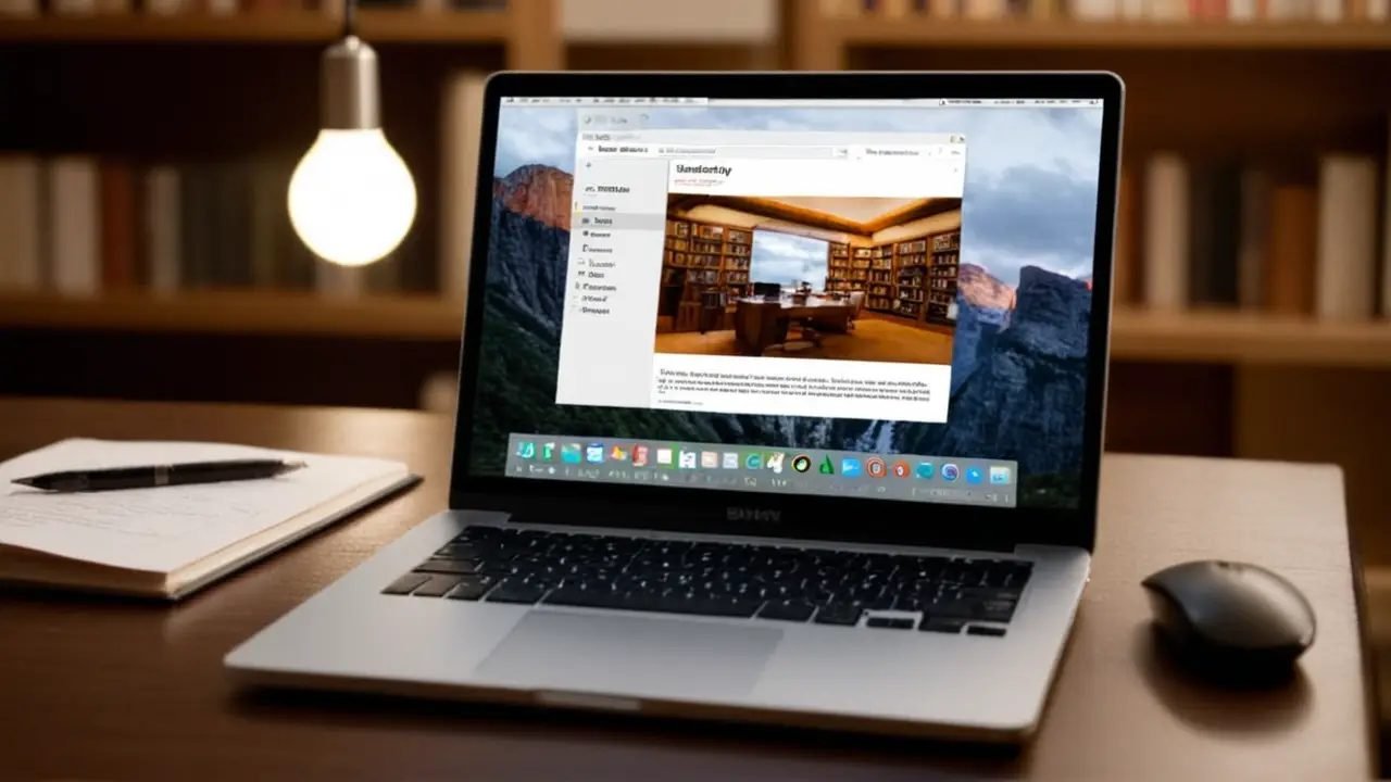 Laptop mostrando grid responsive de Foundation