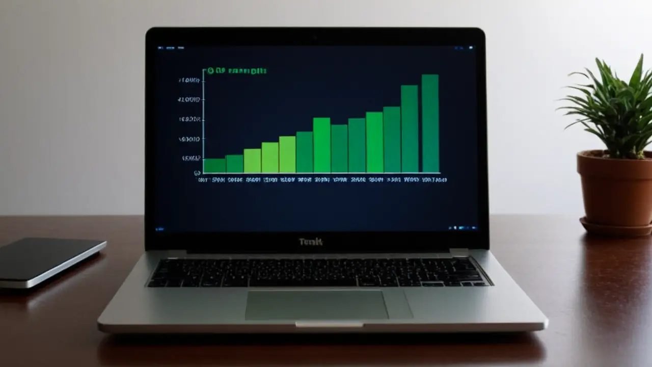 Gráfico de salarios programadores en Colombia