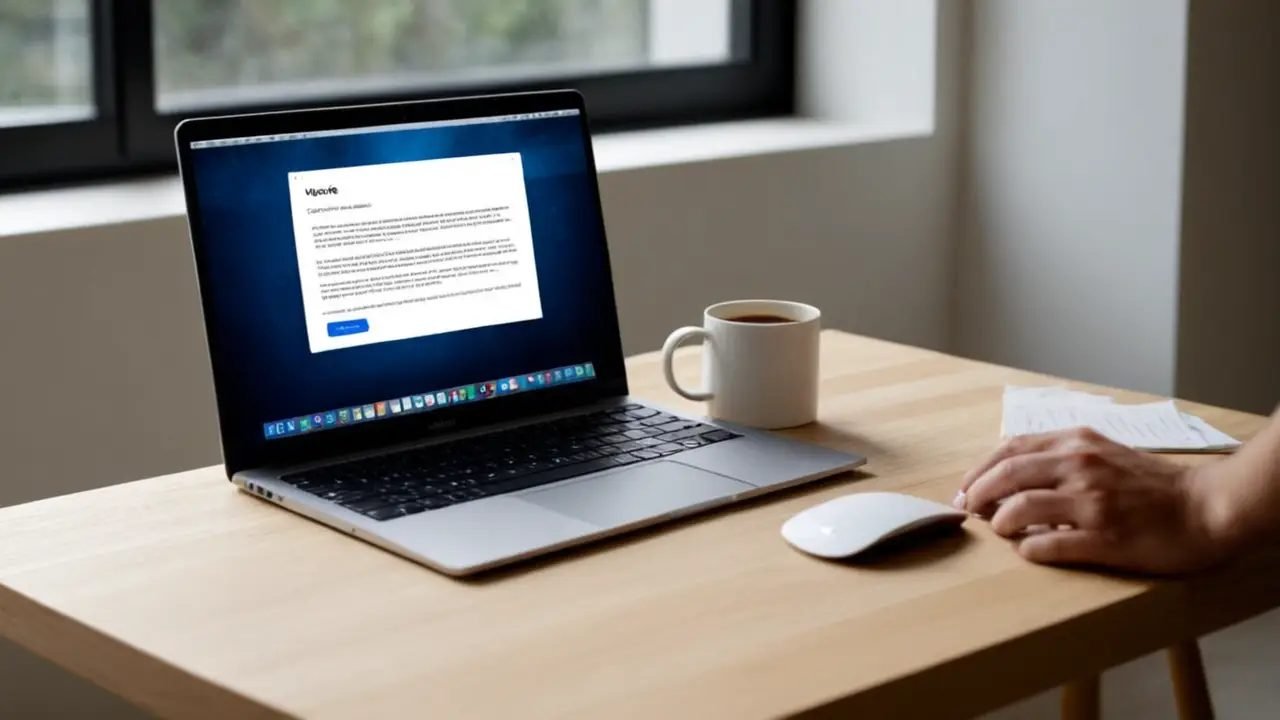 Laptop mostrando registro de Figma