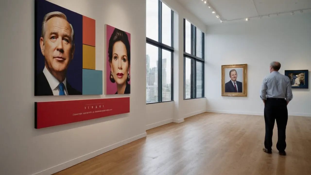 Galería de arte humorístico y caricaturas
